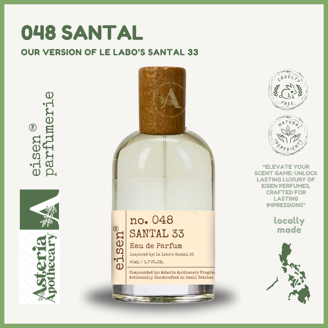 No. 048 Santal 33 by LeLabo Inspired Perfume – Asteria Apothecary