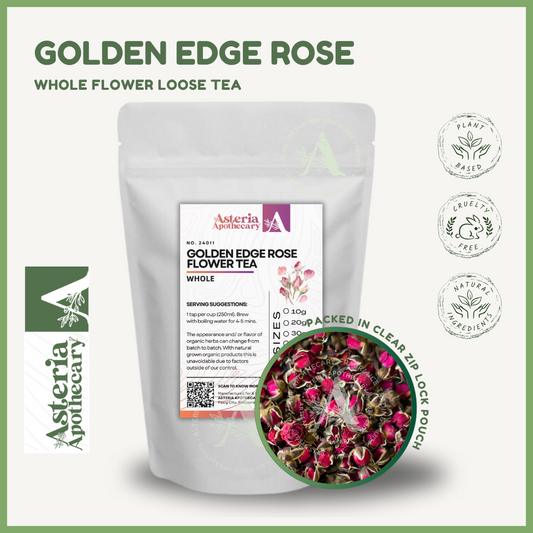 Golden Edge Rose Loose Tea