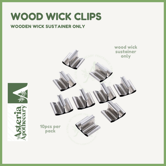 Wood Wick Clips