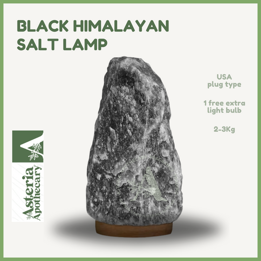 Black Himalayan Salt Lamp