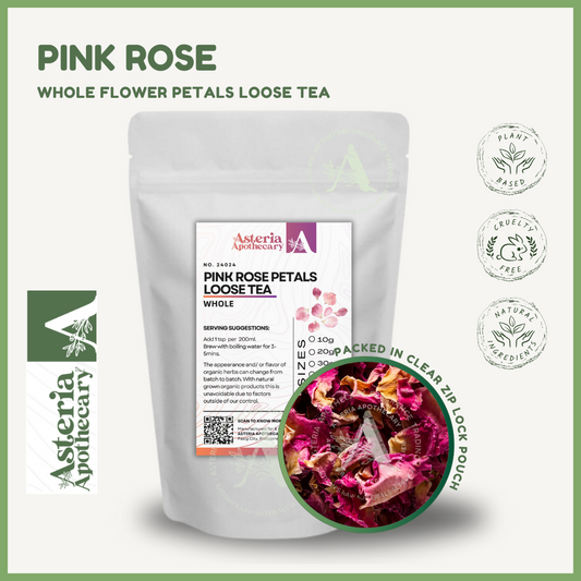 Pink Rose Petals Loose Tea