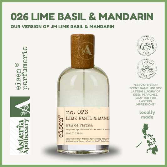 No. 026 JM Lime Basil & Mandarin Inspired Perfume