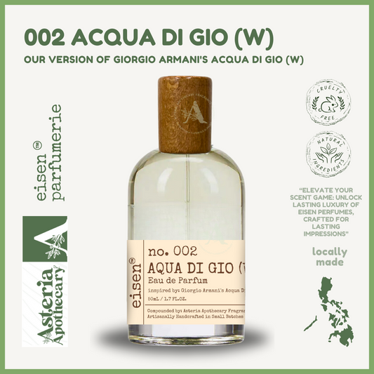 No. 002 Acqua de Gio for Woman Inspired Perfume