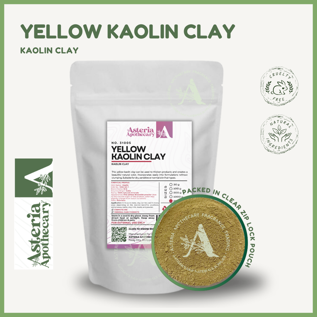 Yellow Kaolin Clay