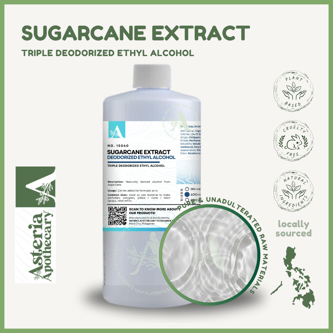 Sugarcane Extract | Deodorized Ethyl Alcohol