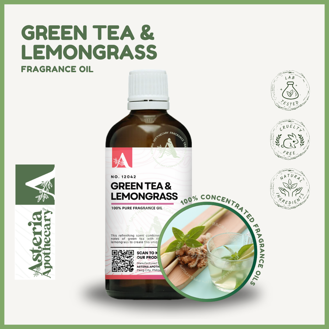 Green Tea & Lemongrass Fragrance Oil