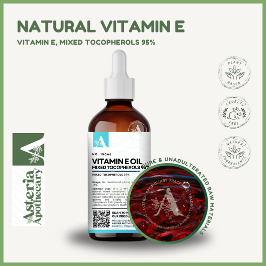Vitamin E Oil, Mixed Tocopherols 95%