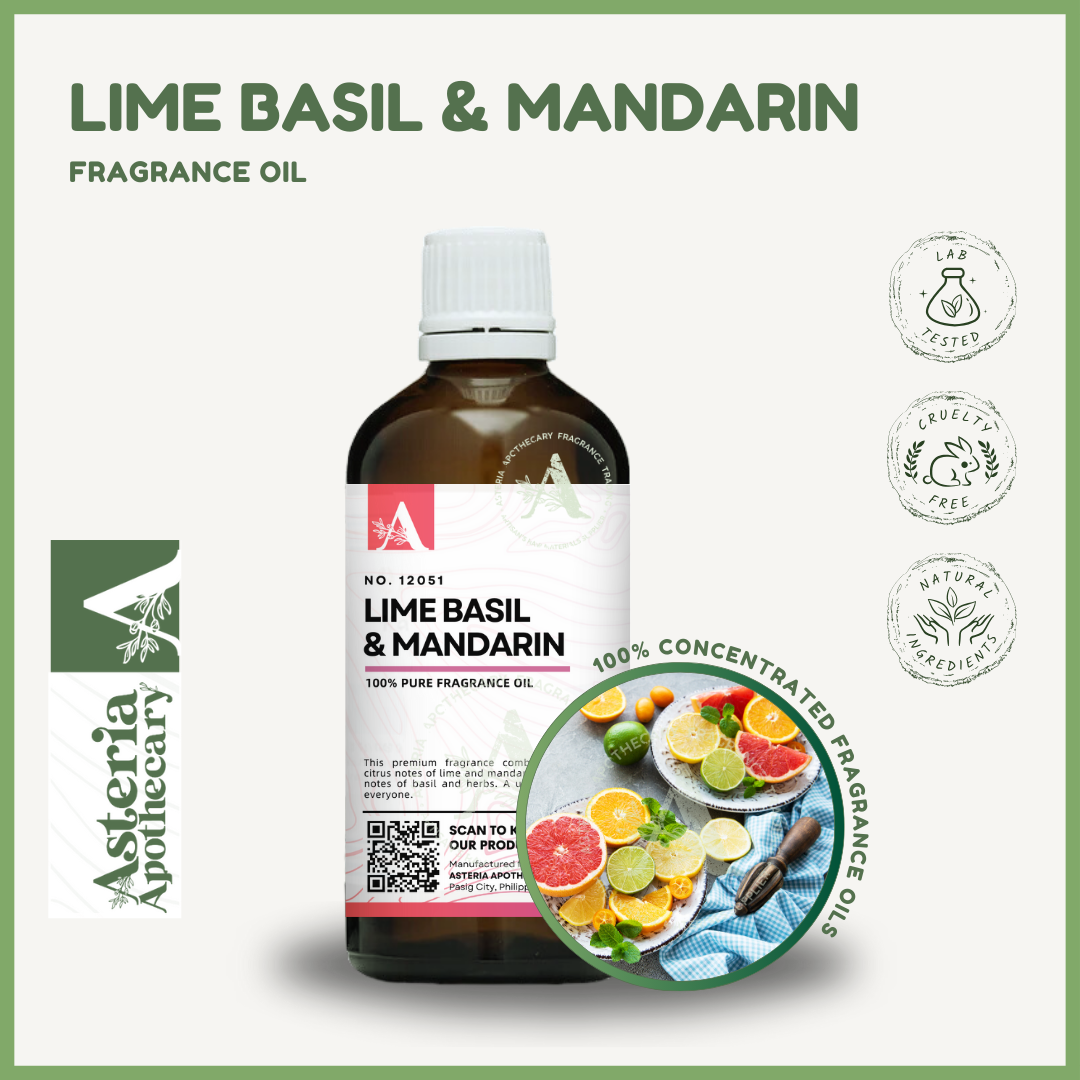 Lime, Basil & Mandarin Fragrance Oil