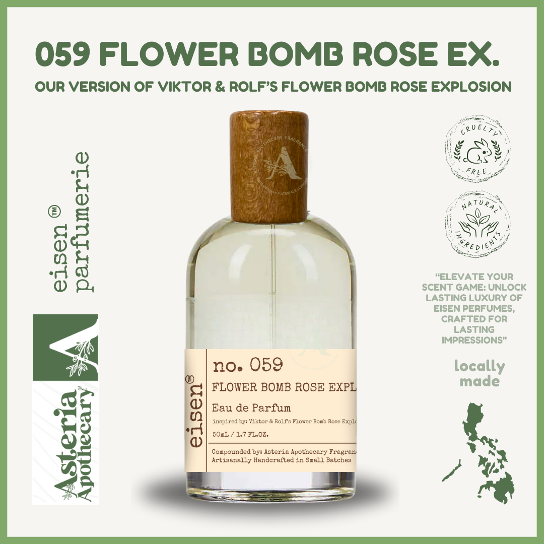 No. 059 Flower Bomb Rose Explosion by Viktor & Rolf Inspired Perfume