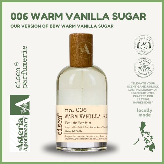 No. 006 BBW Warm Vanilla Sugar Inspired Perfume