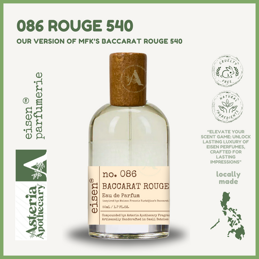 No. 086 BACARRAT ROUGE 540 MAISON FRANCIS KURKDJIAN Inspired Perfume