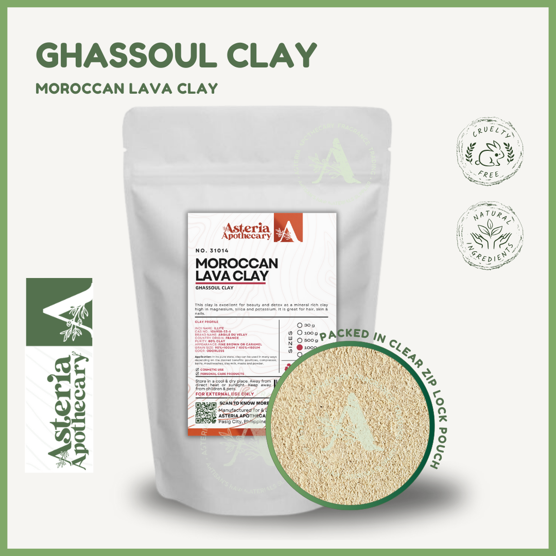 Morrocan Lava Clay | Ghassoul Clay