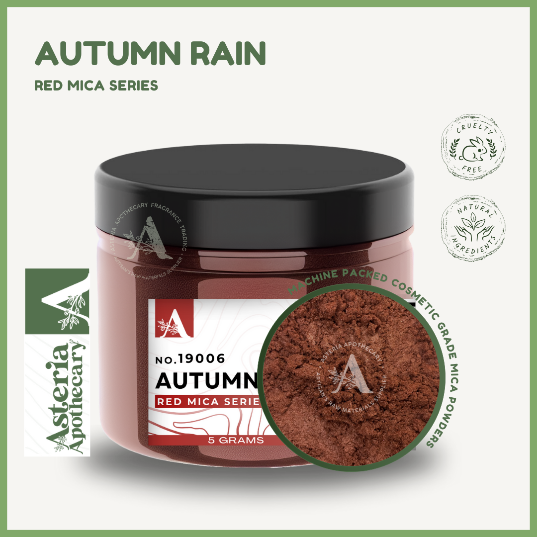 Autumn Rain Red Mica Powder