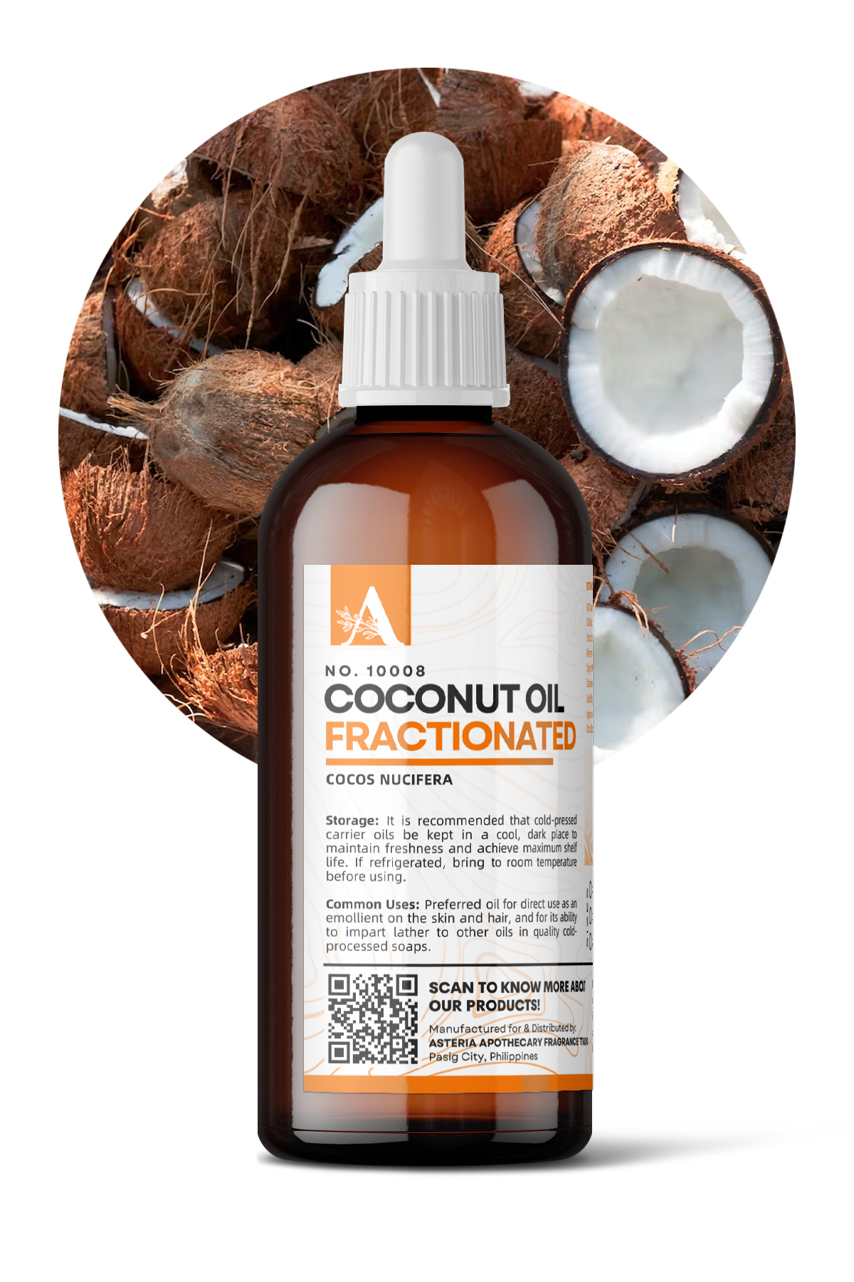 Fractionated Coconut Oil (MCT Oil)
