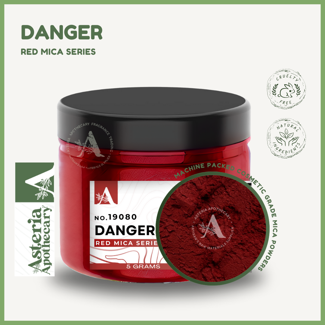 Danger Red Mica Powder