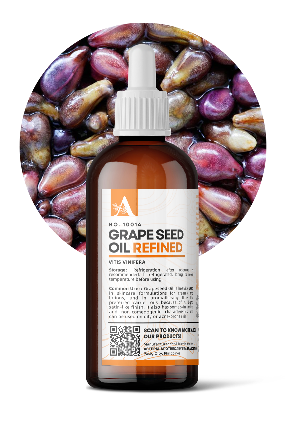 Grape Seed Oil, Refined