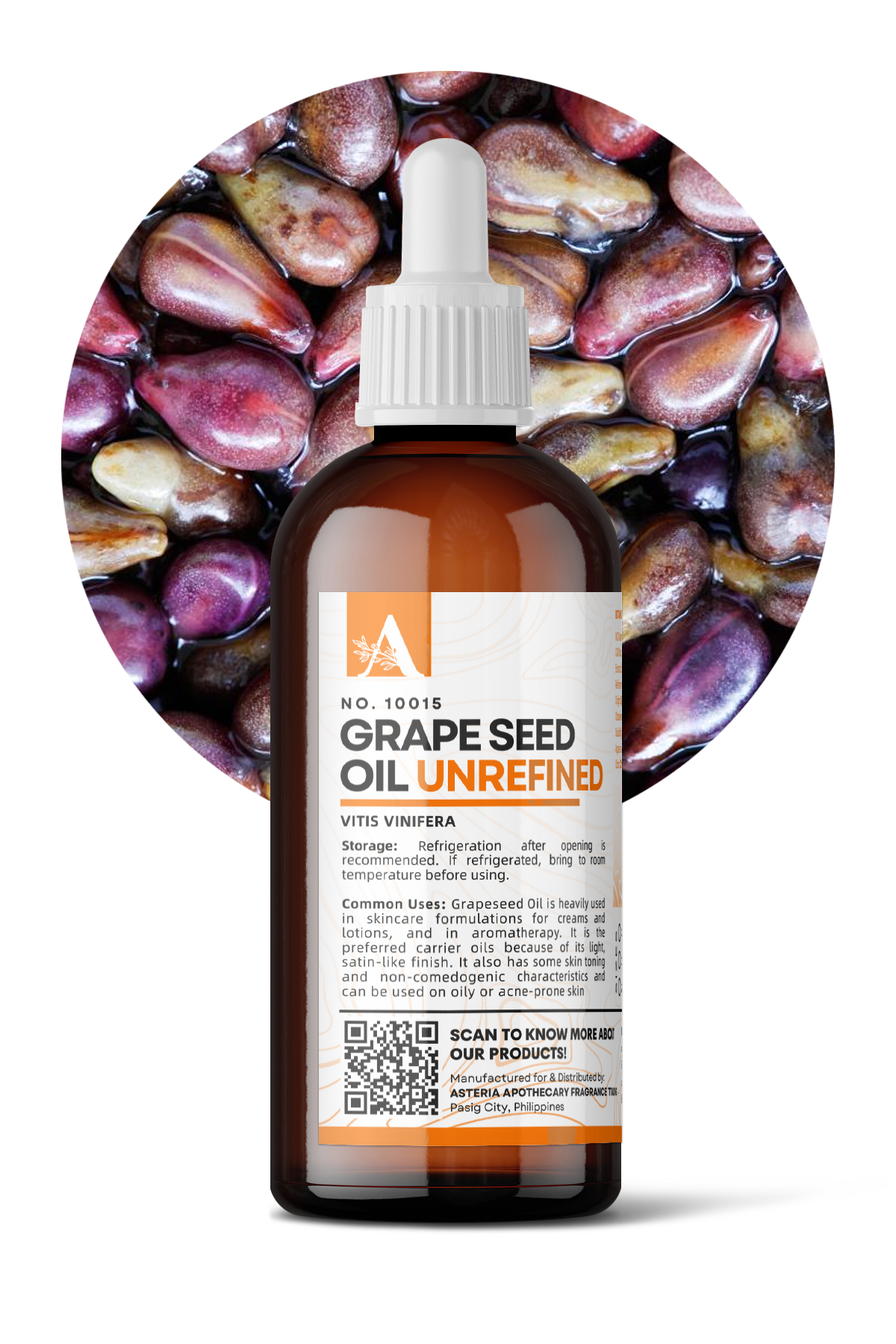 Grape Seed Oil, Unrefined
