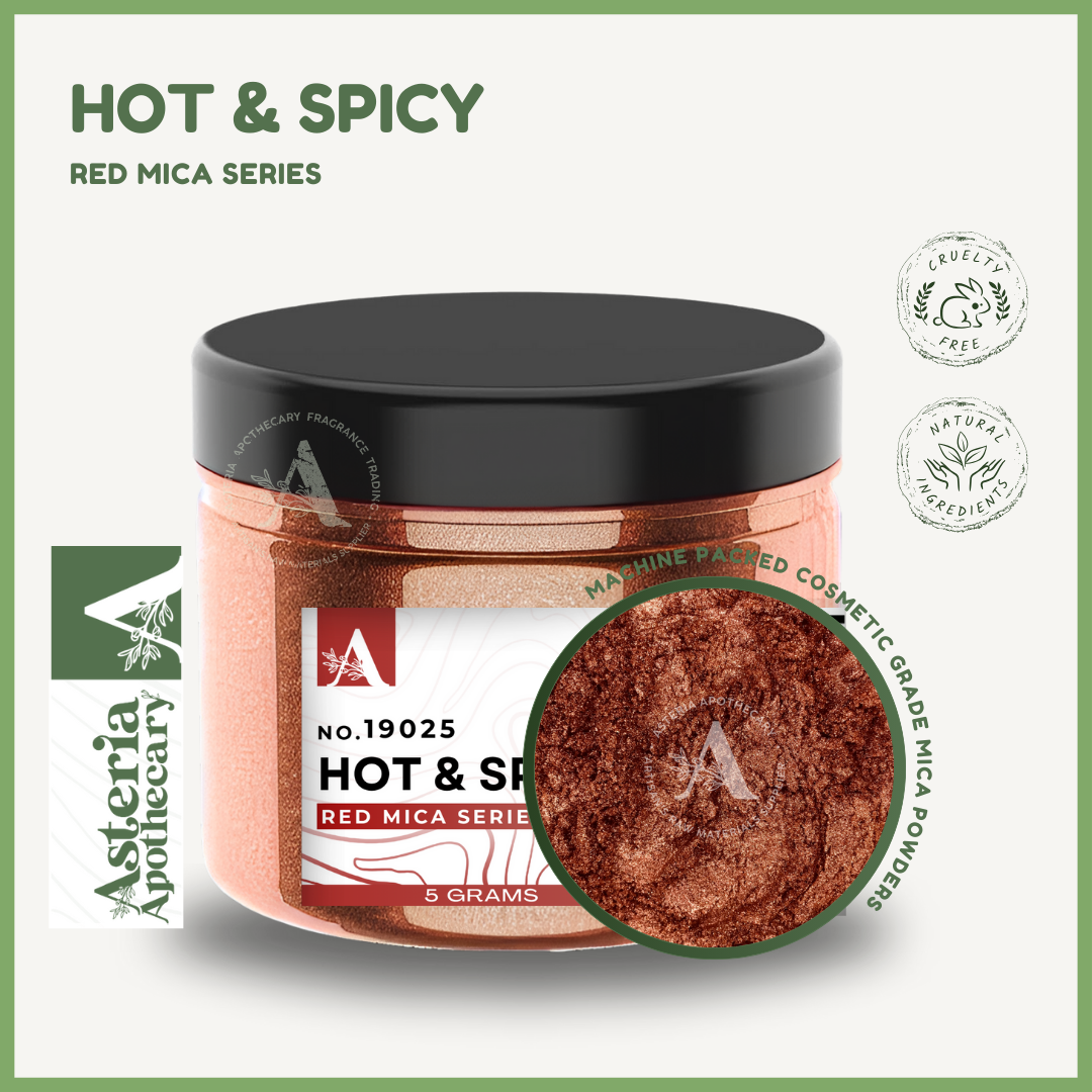 Hot & Spicy Red Mica Powder