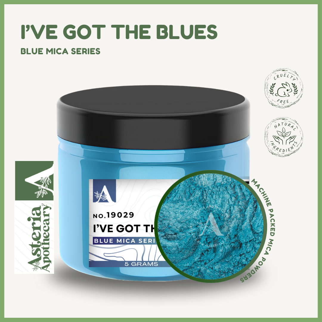 I've Got the Blues Blue Mica Powder