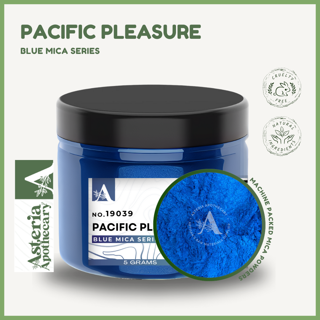 Pacific Pleasure Blue Mica Powder