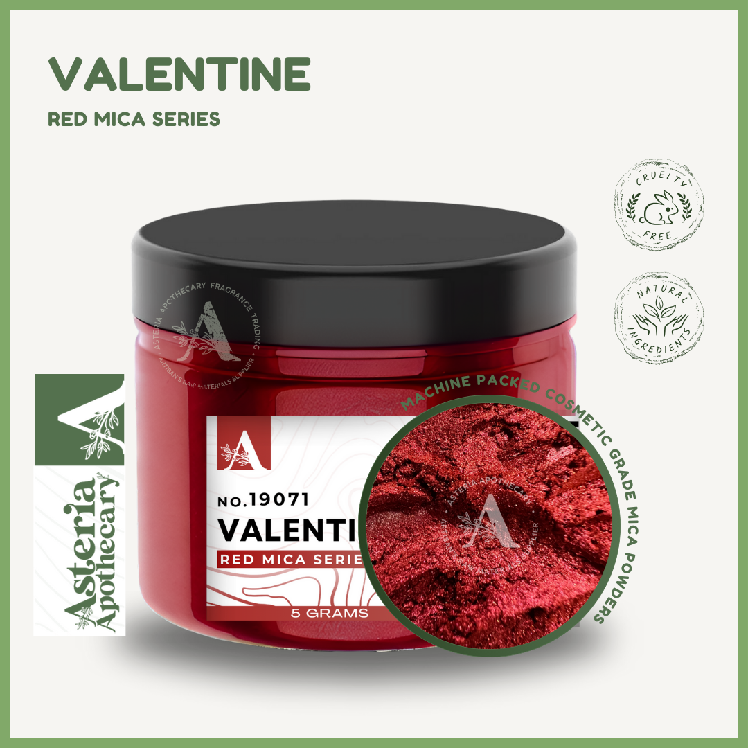 Valentine Red Mica Powder