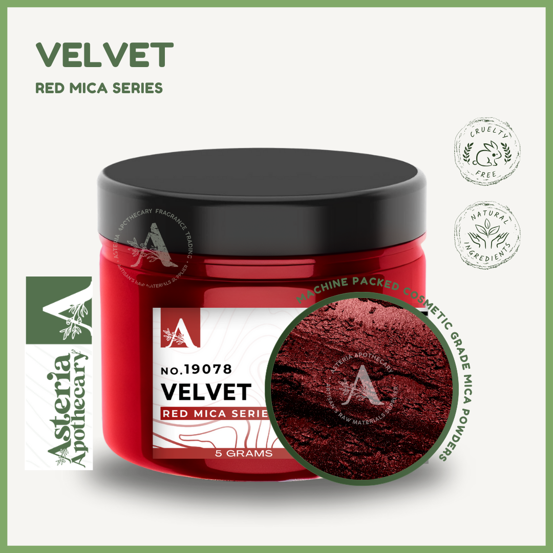 Velvet Red Mica Powder